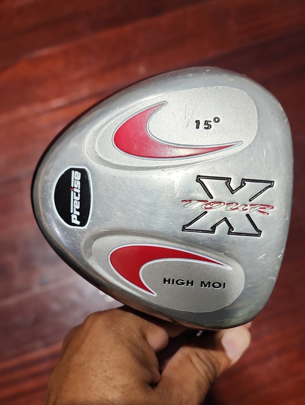 Precise X Tour High Wood 15 Degree Junior Driver, designed for right-handed